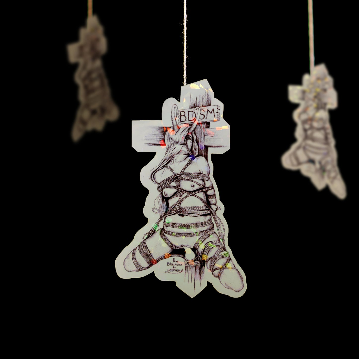 Crucificado pelo prazer - Adesivo