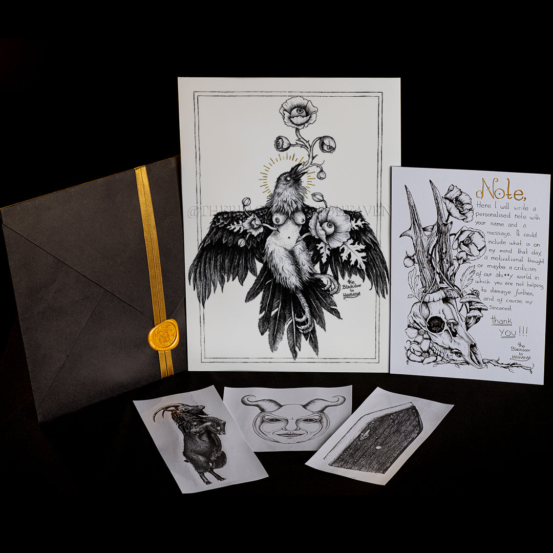 Lady Crow - Print