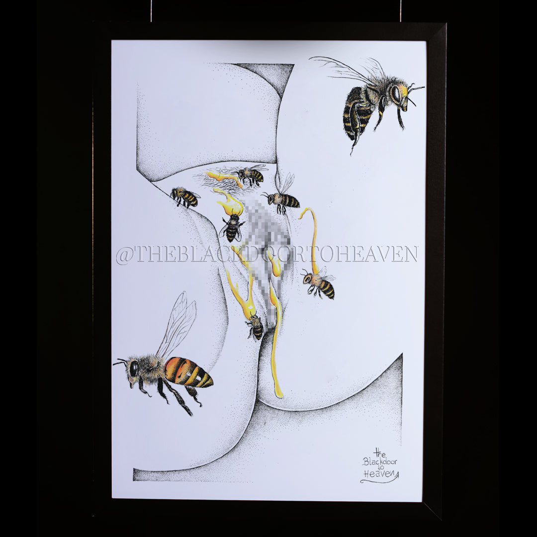 Bee Honey - Print